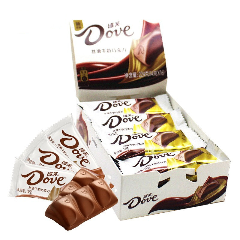 Dove Chocolat au lait soyeux 224g