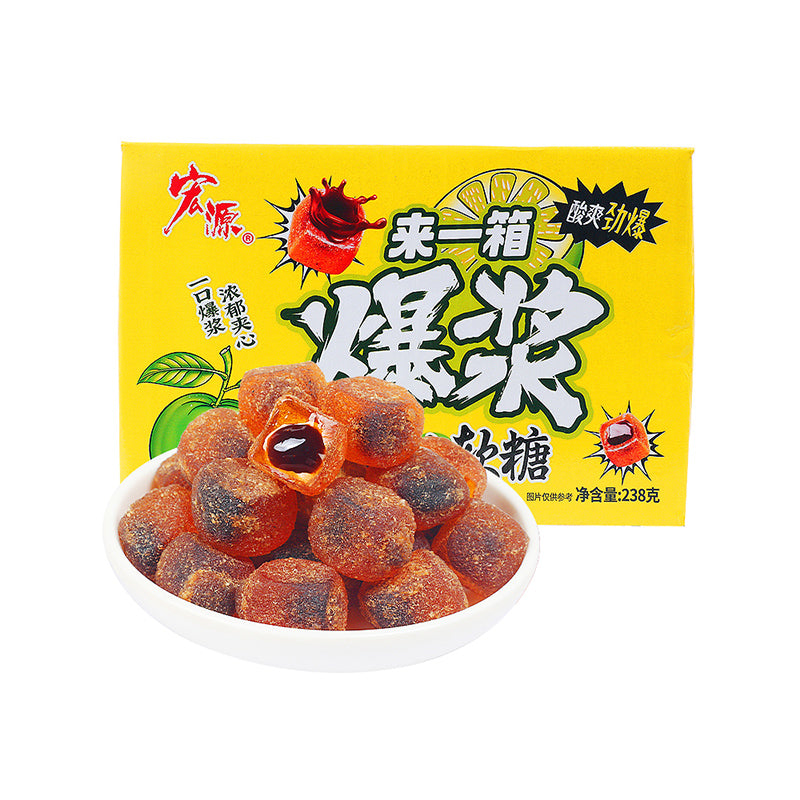 Hongyuan Bonbons gélifiés à la mandarine 238g