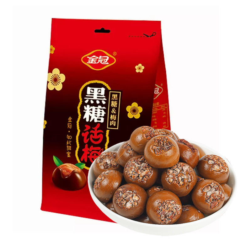 Delicious JinGuan Black Sugar & Plum Candy 160g