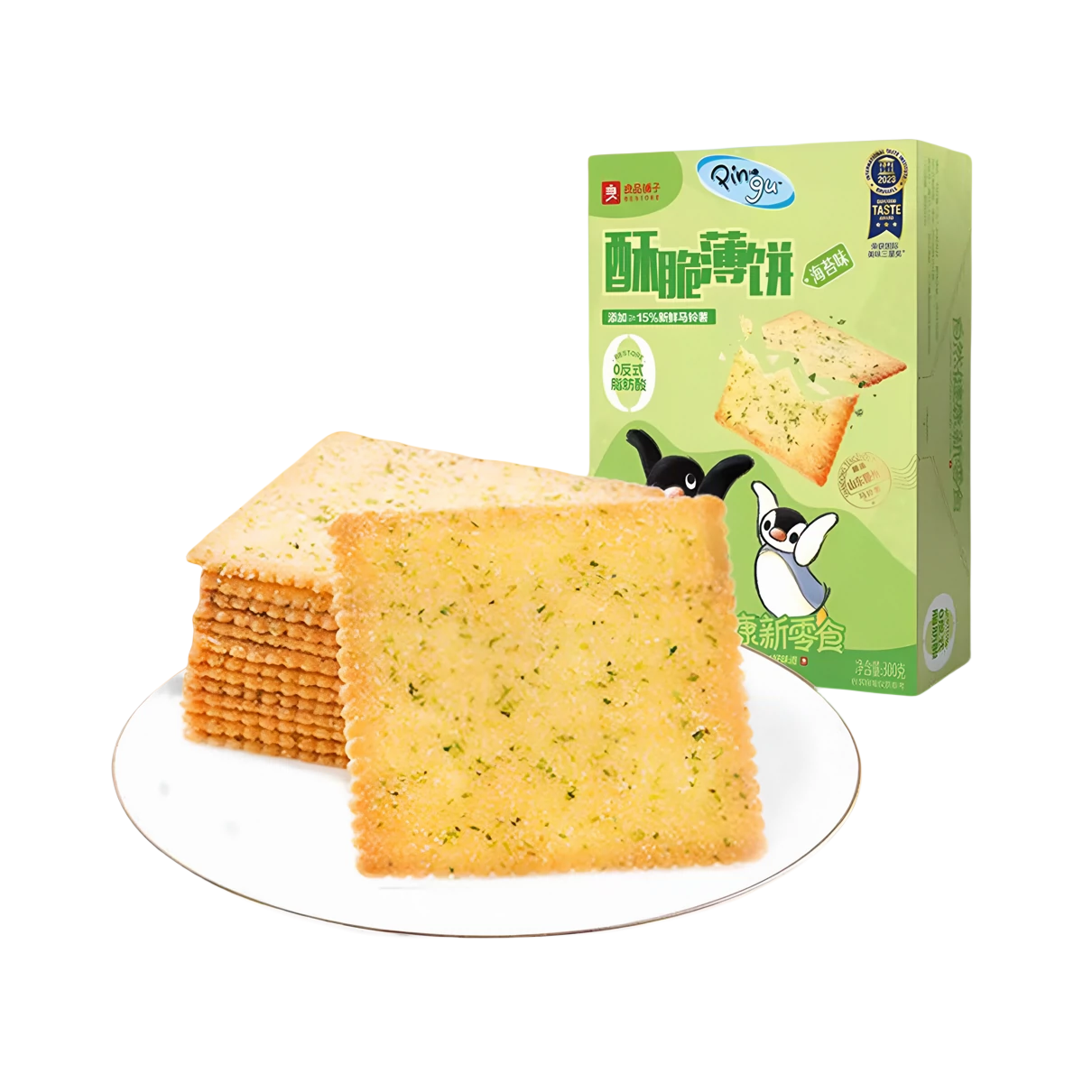 Delicious Bestore Baked Crispy Thin Potato Crackers 300g