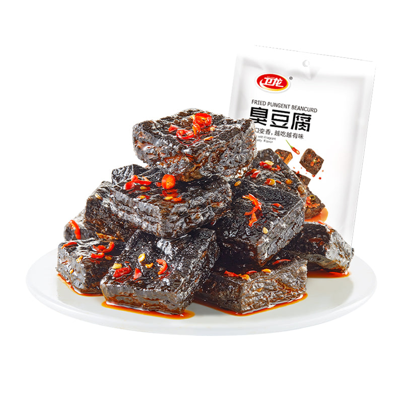 Délicieux Weilong Changsha Stinky Tofu Snack au tofu épicé 120g