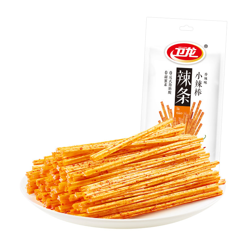 Delicious Wei Long Latiao Thin Spicy Sticks 50g